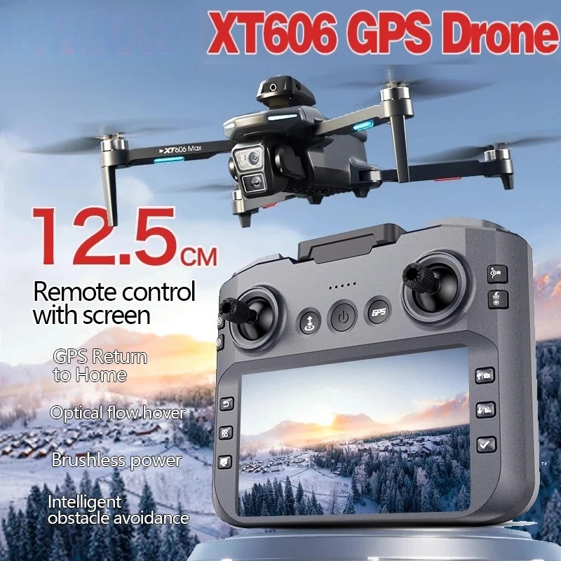 Drone Controller Screen - Оригинальный дрон XT606 MAX с GPS,