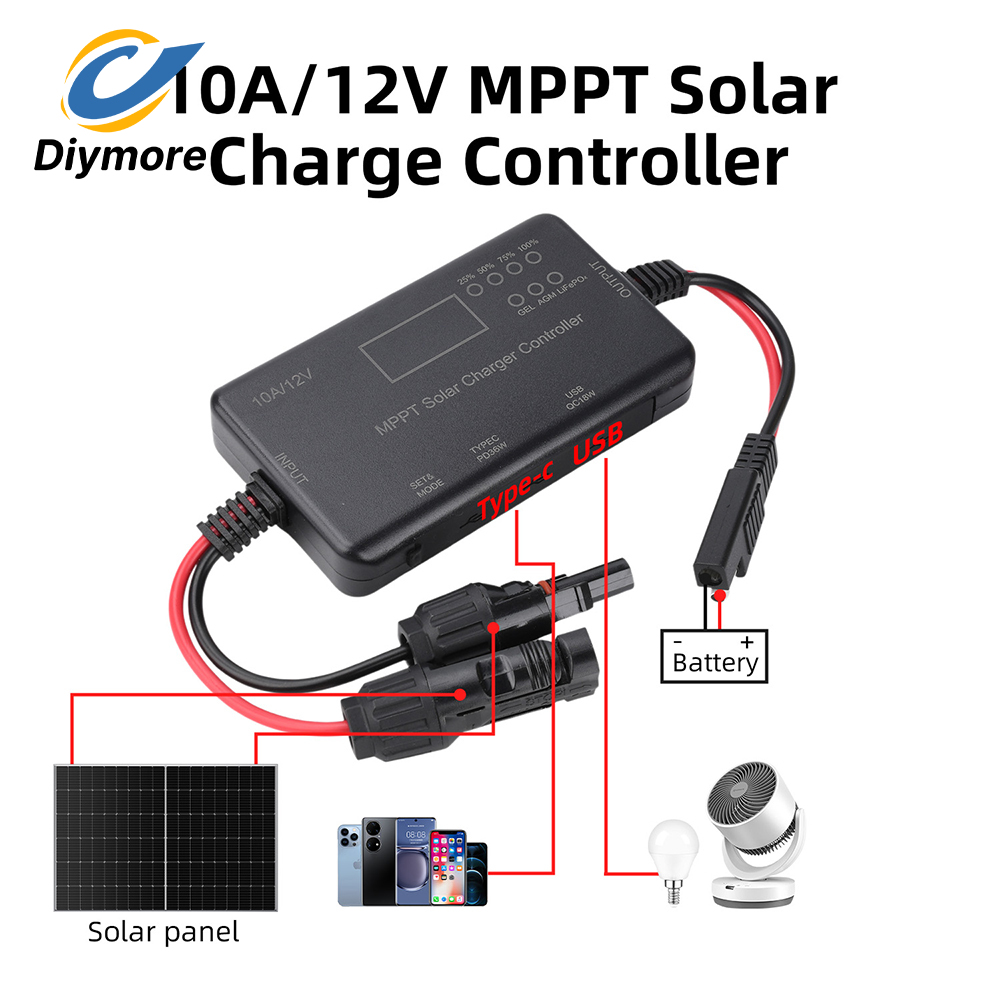 MPPT контроллер заряда солнечн – обзор и цена Drone Solar Charger
